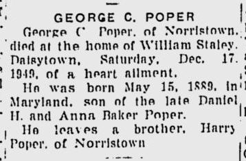 George C. Poper
